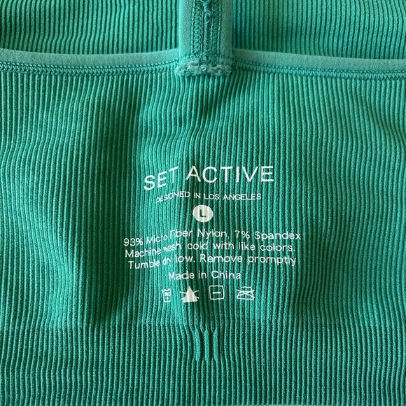 Set Active Sculptflex Ribbed V Bra - Picture 3 of 3